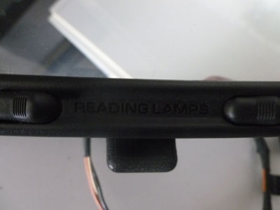 1995 Chevy Camaro - Rear View Mirror with Reading Lamps3
